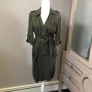 Classic DVF wrap dress with a twist!